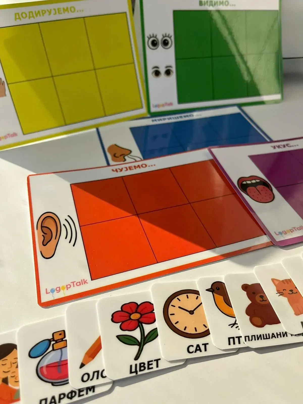 LogopTalk edukativne kartice za decu